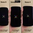 Nexus 5 versus toți predecesorii săi: bătălia Nexusurilor (Video)
