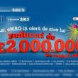12 ani de eMAG.ro Îți aduc azi reduceri de 2.000.000 de euro sub formă de carduri cadou; Iată produsele cu reduceri!