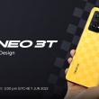 realme GT Neo 3T are design-ul dezvăluit oficial și vedem un hands-on publicat pe YouTube înainte de lansare