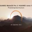 Huawei Mate 50 Pro se lansează în Europa pe 26 septembrie; Îl vedem spărgând nuci cu ecranul