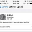 Apple oferă actualizarea la iOS 7.1, care aduce suport pentru CarPlay, Îmbunătățiri Touch ID și multe altele!