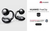 Căştile Huawei FreeClip au ajuns în România: cel mai original design şi o ofertă cu brăţara fitness la debut