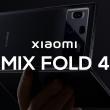 Xiaomi MIX Fold 4 are câteva dotări dezvăluite; Pliabilul va sosi cu până la 1 TB de stocare și conectivitate prin satelit