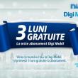 3 luni de gratuitate la abonamentele Digi Mobil, cea mai nouă ofertă de Moșu'