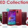 Samsung lansează un Galaxy Note 4 roșu În ediție de Crăciun, debutează În Coreea de Sud