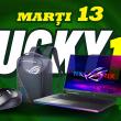 Toate laptopurile și desktopurile ASUS la reducere; Cod promoțional LUCKY13!