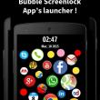 Transformă-ţi lockscreenul şi homescreenul de pe Android în UI de Apple Watch cu launcherul Bubble Screenlock