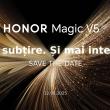 Honor Magic V5 se grăbește să ajungă în România! Pliabilul ultra-subțire vine oficial pe data de 12 august și la noi