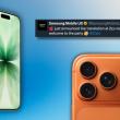 Samsung face mișto de Apple cu postări acide despre iPhone 17 în social media