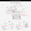 Un nou brevet Apple oferă indicii cu privire la o curea de Apple Watch ce poate avea şi rol de display