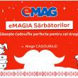 eMAGIA Sărbătorilor începe astăzi la eMAG; promoții și sugestii de cadouri pentru întreaga familie