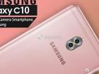 Samsung Galaxy C10 are parte de o scăpare în varianta rose gold, cu o cameră duală în spate