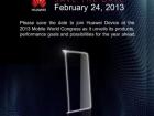Huawei anunță o conferință de presă pe 24 februarie la MWC 2013! Vom fi acolo!
