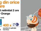 O opțiune Orange PrePay de minimum 5 euro te poate transforma în câștigătorul lui Galaxy S21 FE, sau a unui voucher Carrefour de 300 lei