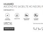 Huawei Ascend P2 disponibil acum prin Quickmobile.ro la un preț de 1.099 lei