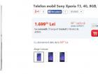Sony Xperia T3 se regăsește Începând de astăzi și În oferta eMAG, respectiv evoMAG.ro