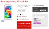 Samsung Galaxy S5 Mini ajunge acum și În oferta Vodafone la un preț de 1.764 lei