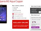 Sony Xperia M2 Aqua disponibil prin Vodafone la prețul de 279 euro fără contract