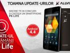 Allview P6 Life poate fi actualizat la versiunea Android 4.4 KitKat Începând de azi