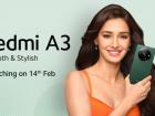 Redmi A3 se lansează pe 14 februarie, telefon ieftin cu ecran 90Hz și baterie de 5000 mAh