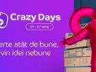 A început Crazy Days pe eMAG! Ce îți cumperi la reducere în perioada 25-27 iunie, de la televizoare pentru finala EURO 2024 și smartphone-uri de vacanță