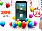 UTOK "împlineşte" 25.000 de fani pe Facebook şi vine cu o super ofertă, valabilă doar 24 de ore: telefon quad-core cu KitKat la doar 299 lei