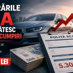 Asigurările RCA se pregătesc de noi scumpiri - creșterea medie e de aproximativ 12%, iar în unele cazuri pot să treacă de 5.300 de lei