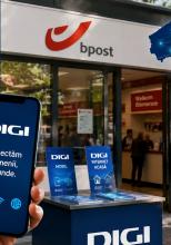 Succes pentru DIGI în Belgia: operatorul român va vinde abonamente de telefonie și internet în întreaga rețea poștală Bpost
