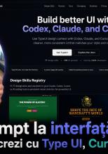 De la prompt la interfață grafică coerentă - cum lucrezi cu Type UI, Cursor și MCP