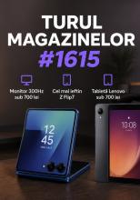 Turul Magazinelor #1615: Monitor de 300Hz sub 700 lei, cel mai ieftin Z Flip7, tabletă Lenovo sub 700 lei