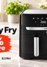 E LUNI e AMAZON: Friteuza Tefal Dual Easy Fry EY9018, cu două sertare și 8,3 litri, primește o reducere zdravănă de 48%