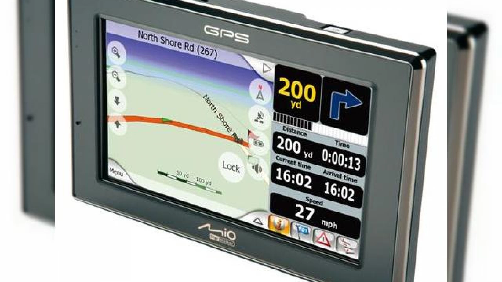 Mio trece pe ecran panoramic cu C520 DigiWalker GPS