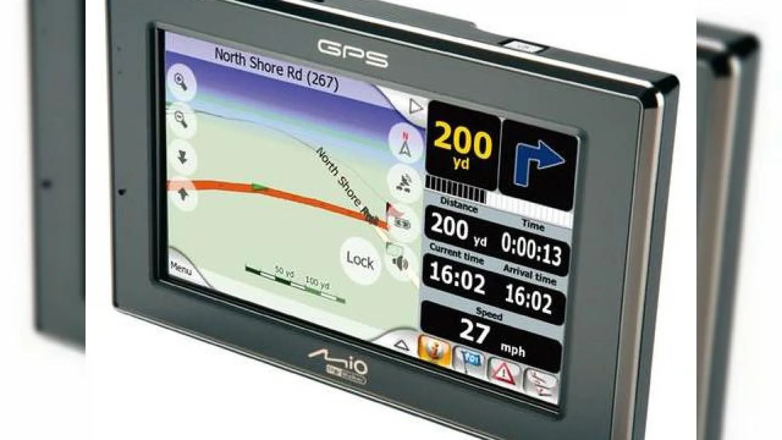 Mio trece pe ecran panoramic cu C520 DigiWalker GPS