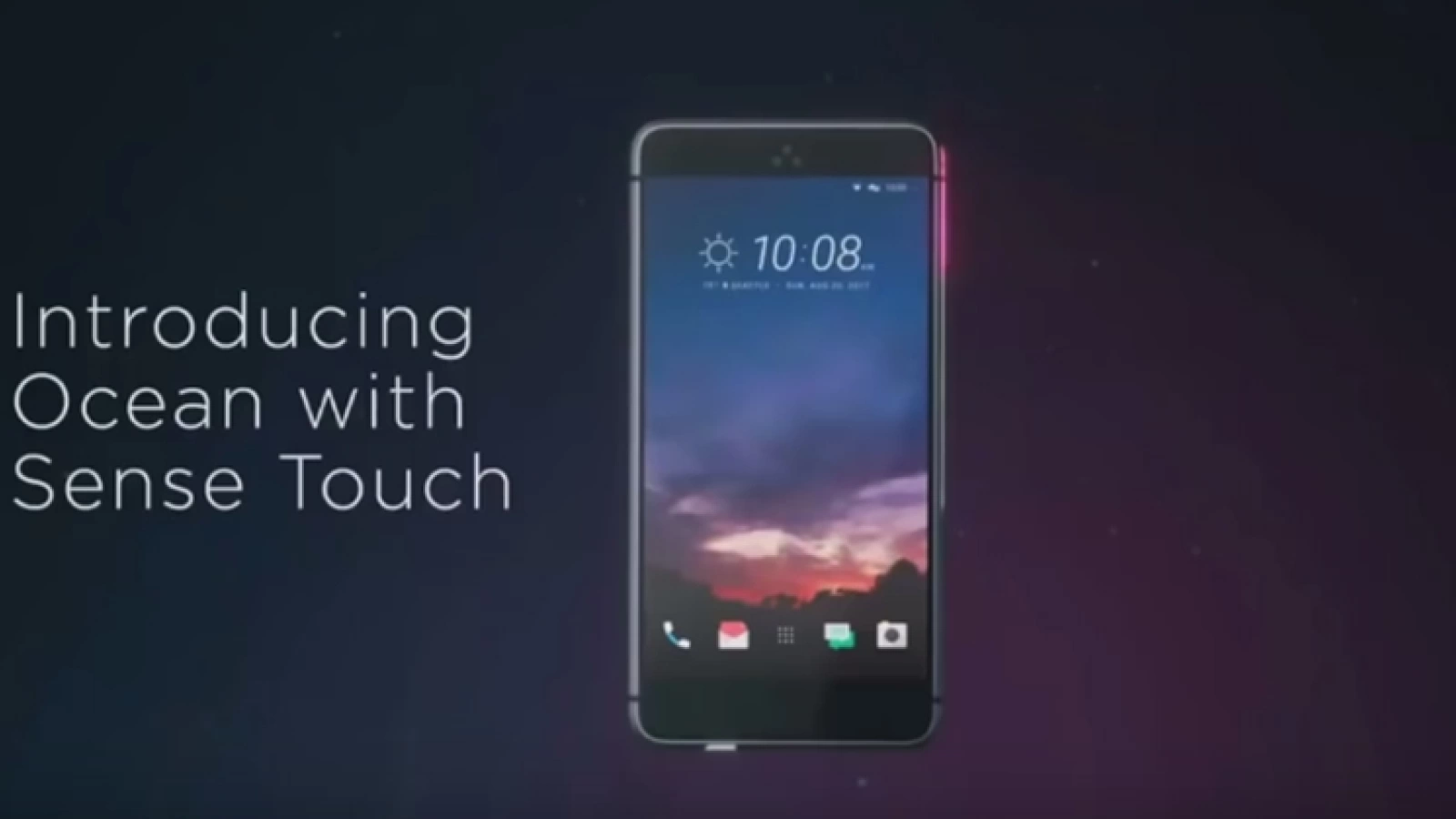 HTC Ocean este un concept de smartphone ce aduce o metodă diferită de interacțiune prin intermediul unor panouri touch plasate lateral (Video)