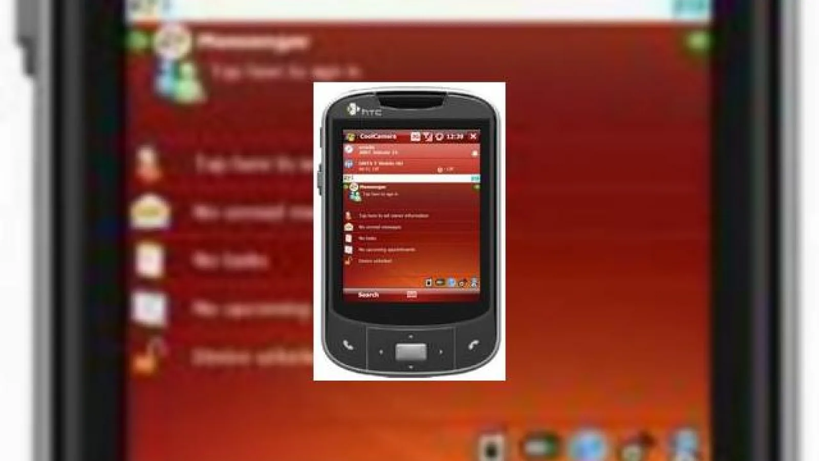 Este "marele anunt" al HTC un dispozitiv multi-touch?