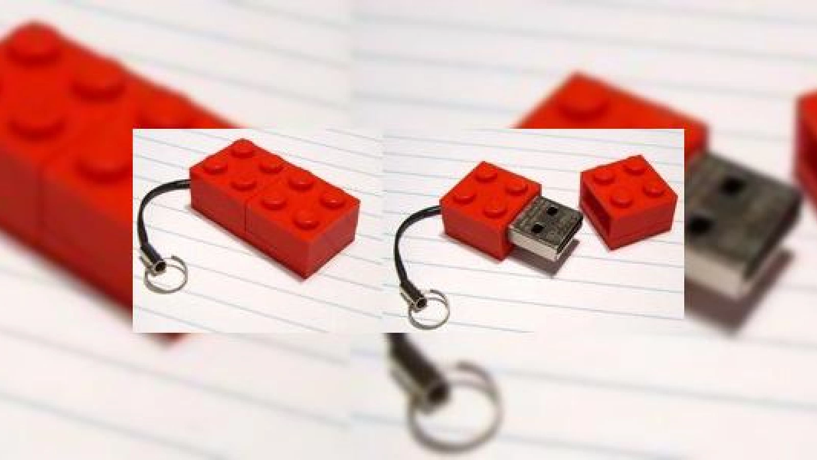 Stick USB - varianta Lego, pentru copilul din tine