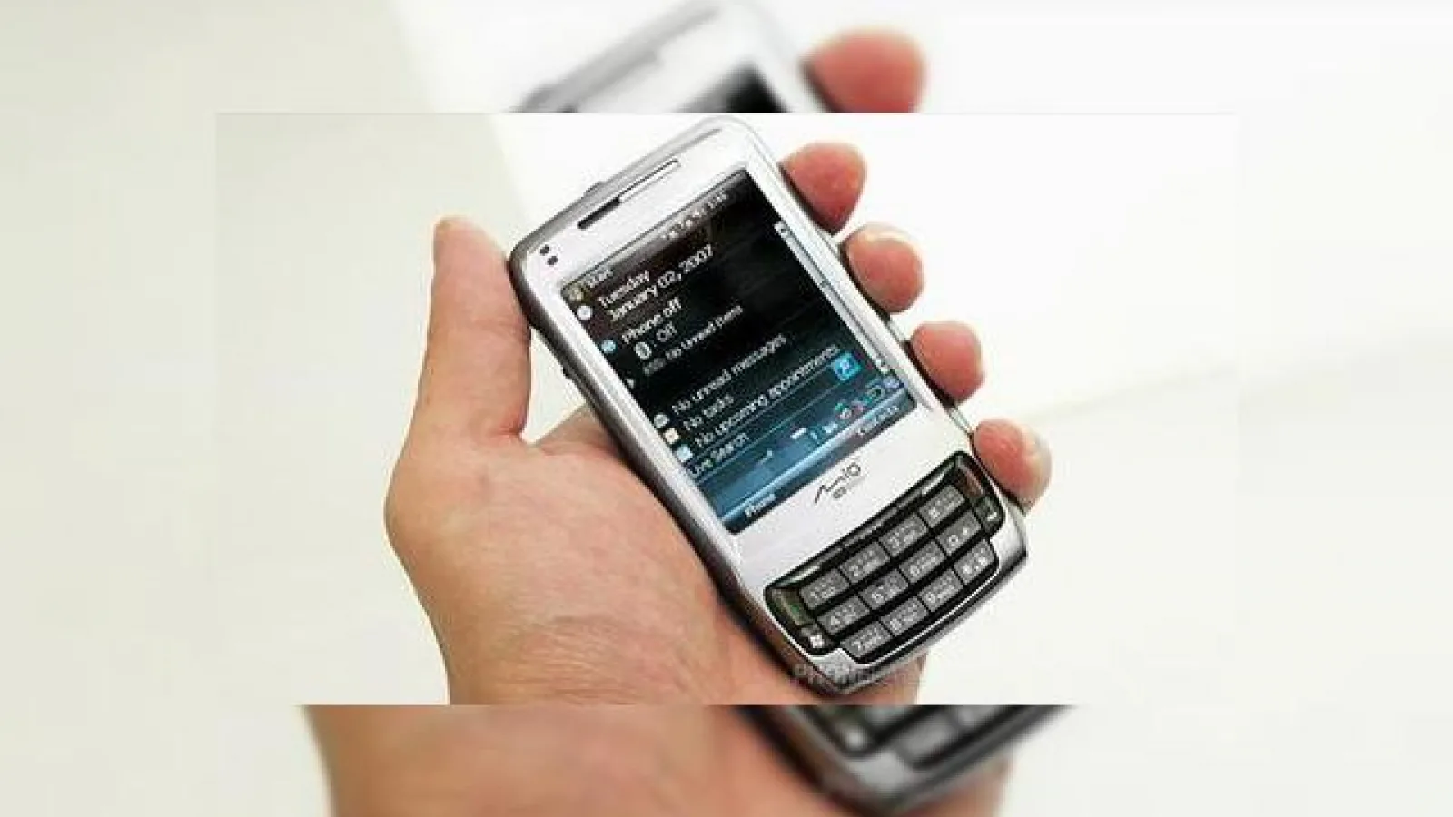 Mio A702, un PDA dotat cu GPS