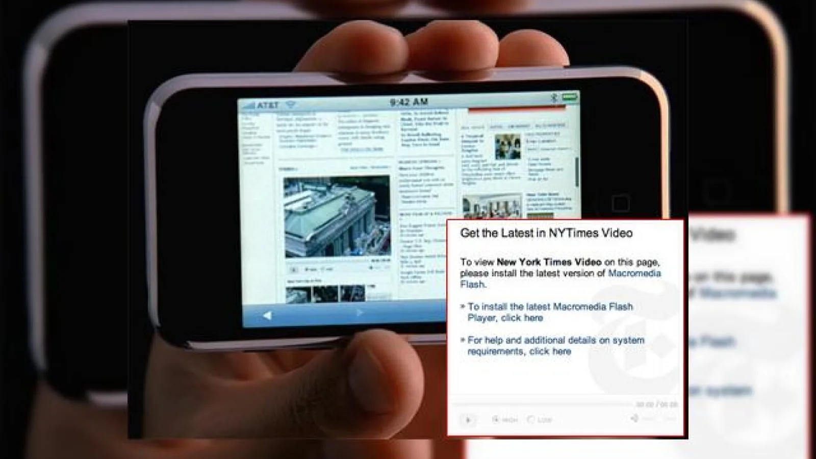 iPhone va oferi suport pentru Flash?