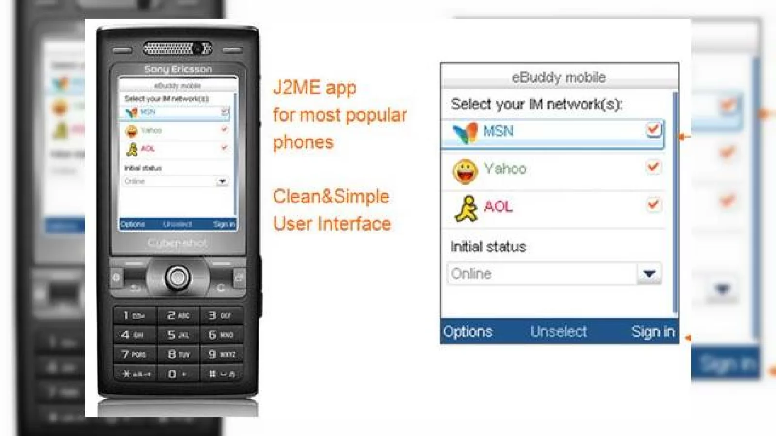 Yahoo Messenger pentru mobil, prin eBuddy!