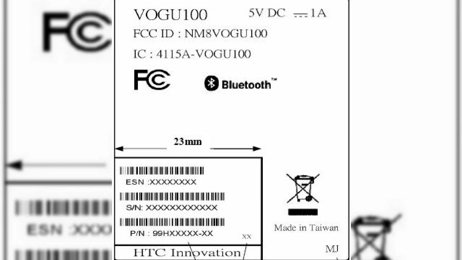 HTC Vogue, versiunea CDMA a lui HTC Touch