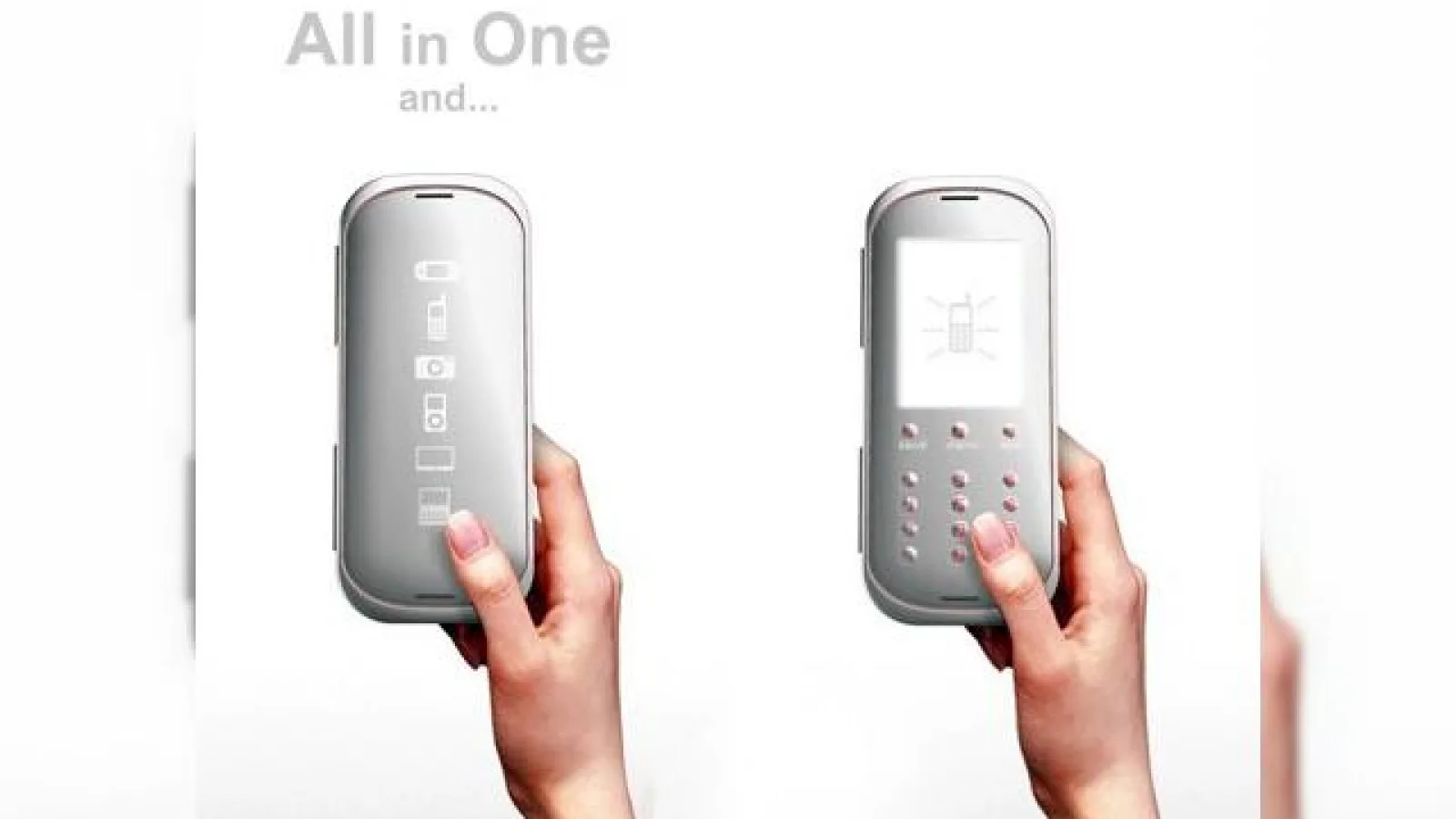 Telefonul controlabil prin haptica
