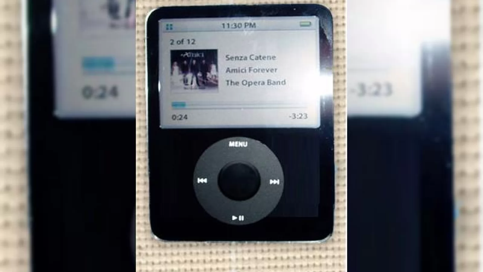 Poze in premiera cu un iPod Nano “ingrasatâ€
