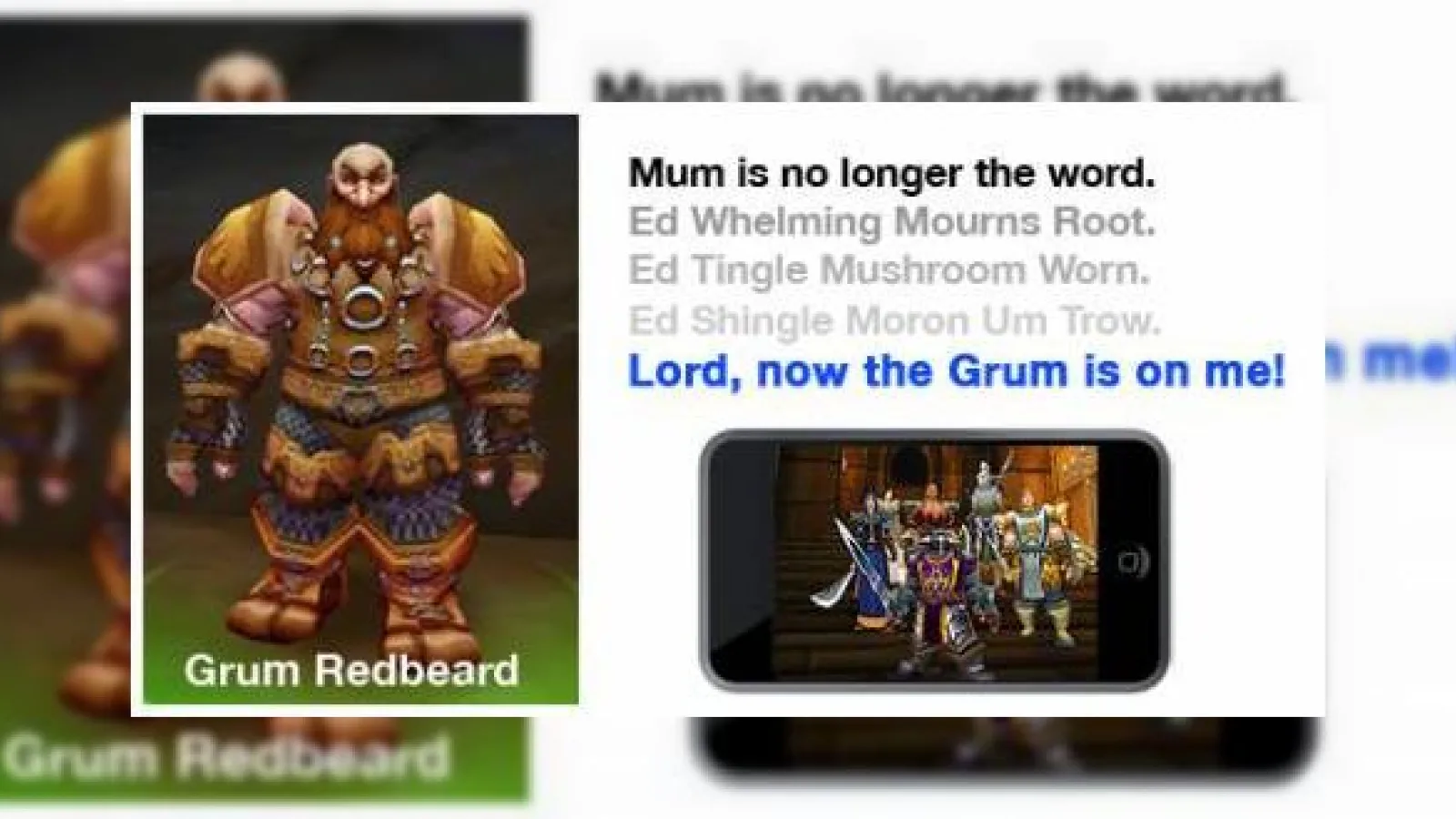 World of Warcraft pe mobil si iPod, anuntat de Apple!