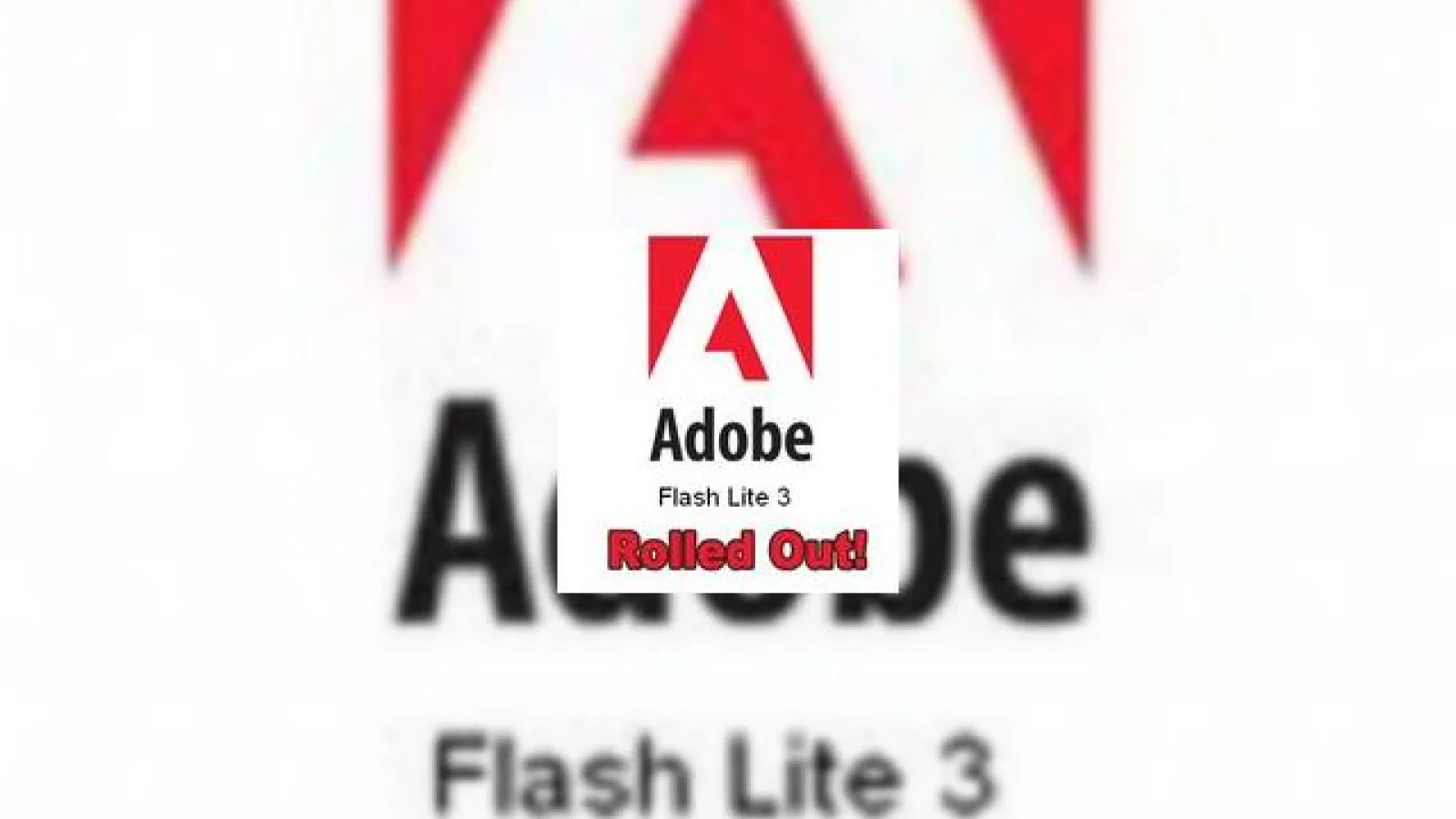 Noul Flash Player de la Adobe aduce experienta Flash pe telefonul mobil