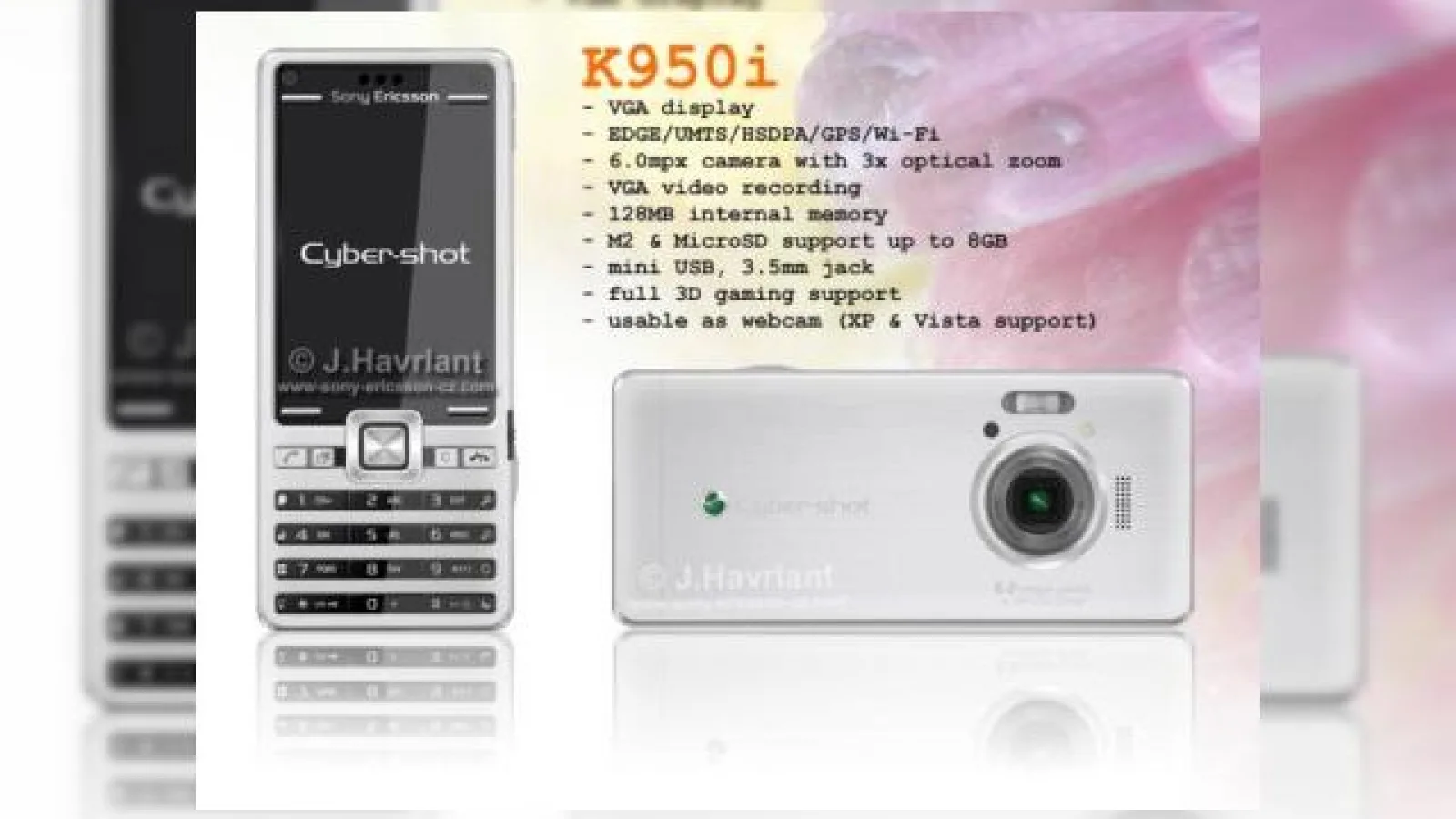 Detalii despre telefonul concept Sony Ericsson K950i