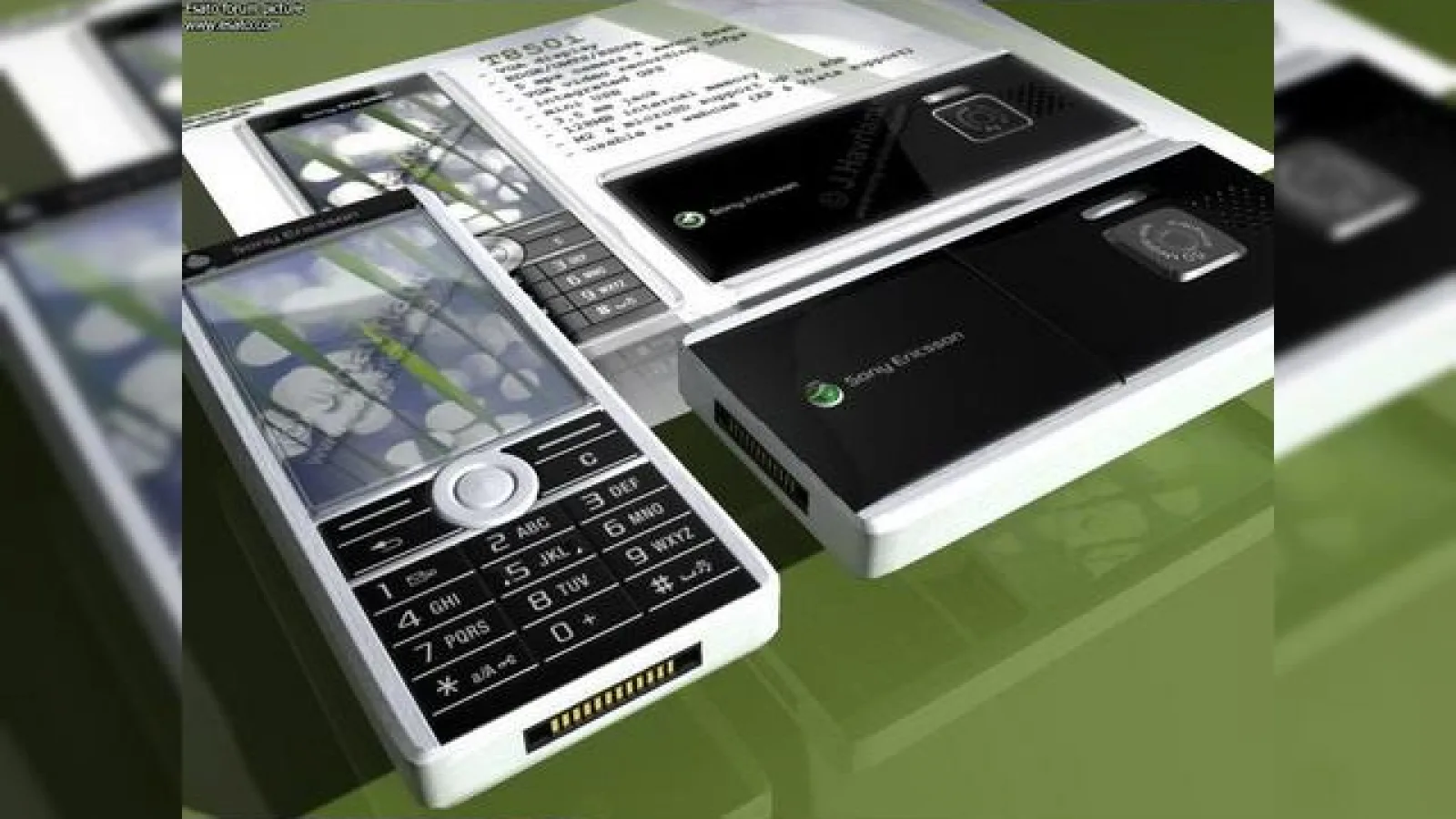 Super-conceptul telefon Sony Ericsson T850i