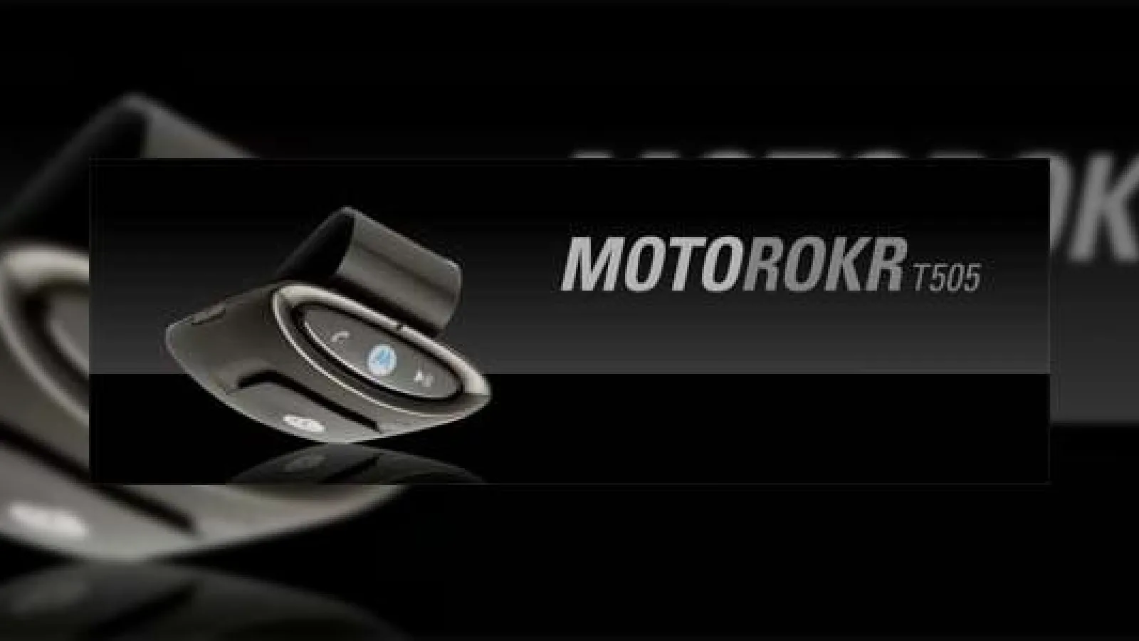 Motorola lanseaza ROKR T505, difuzorul Bluetooth pentru masina