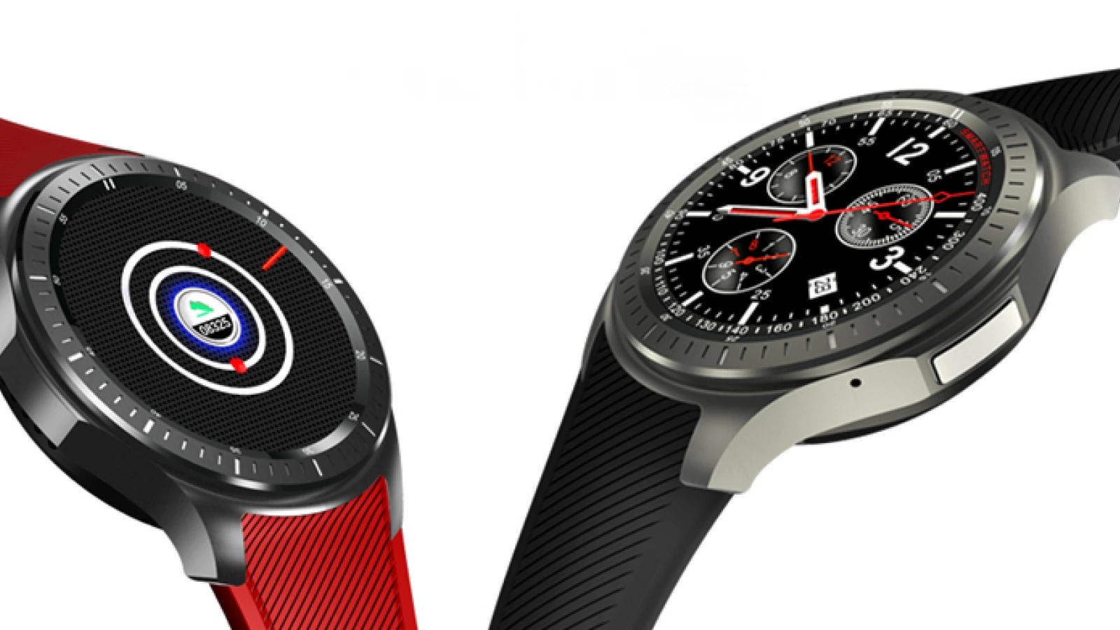 Smartwatch-ul Domino DM368 3G vine cu display circular AMOLED, Android 5.1 și conectivitate 3G; costă doar 98.99 dolari