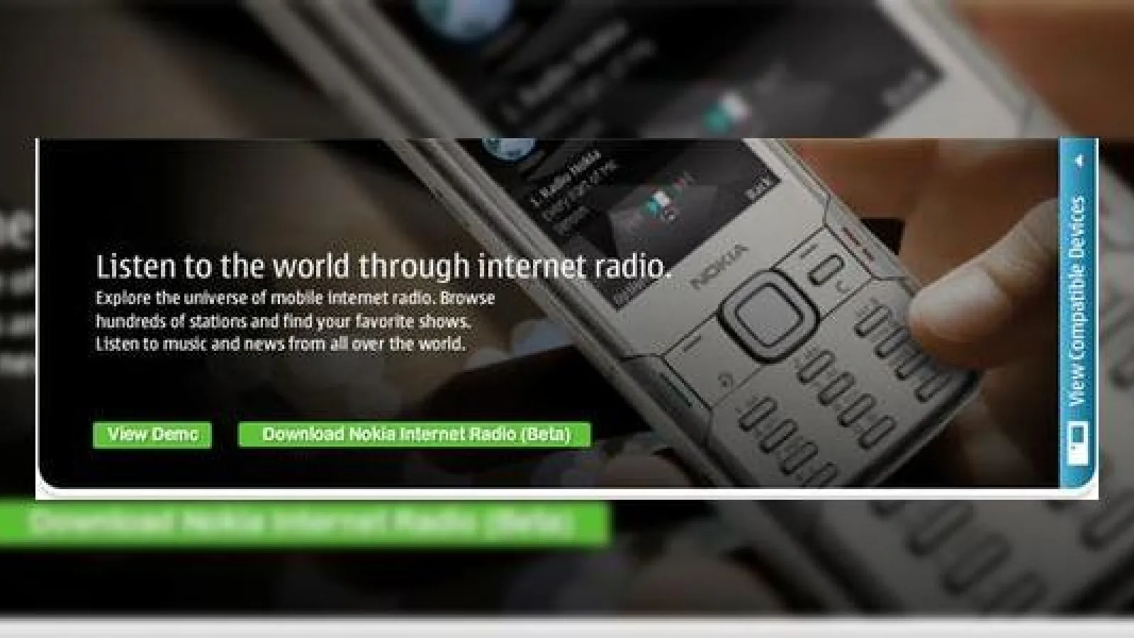 Radio pe mobil prin Nokia Internet Radio!