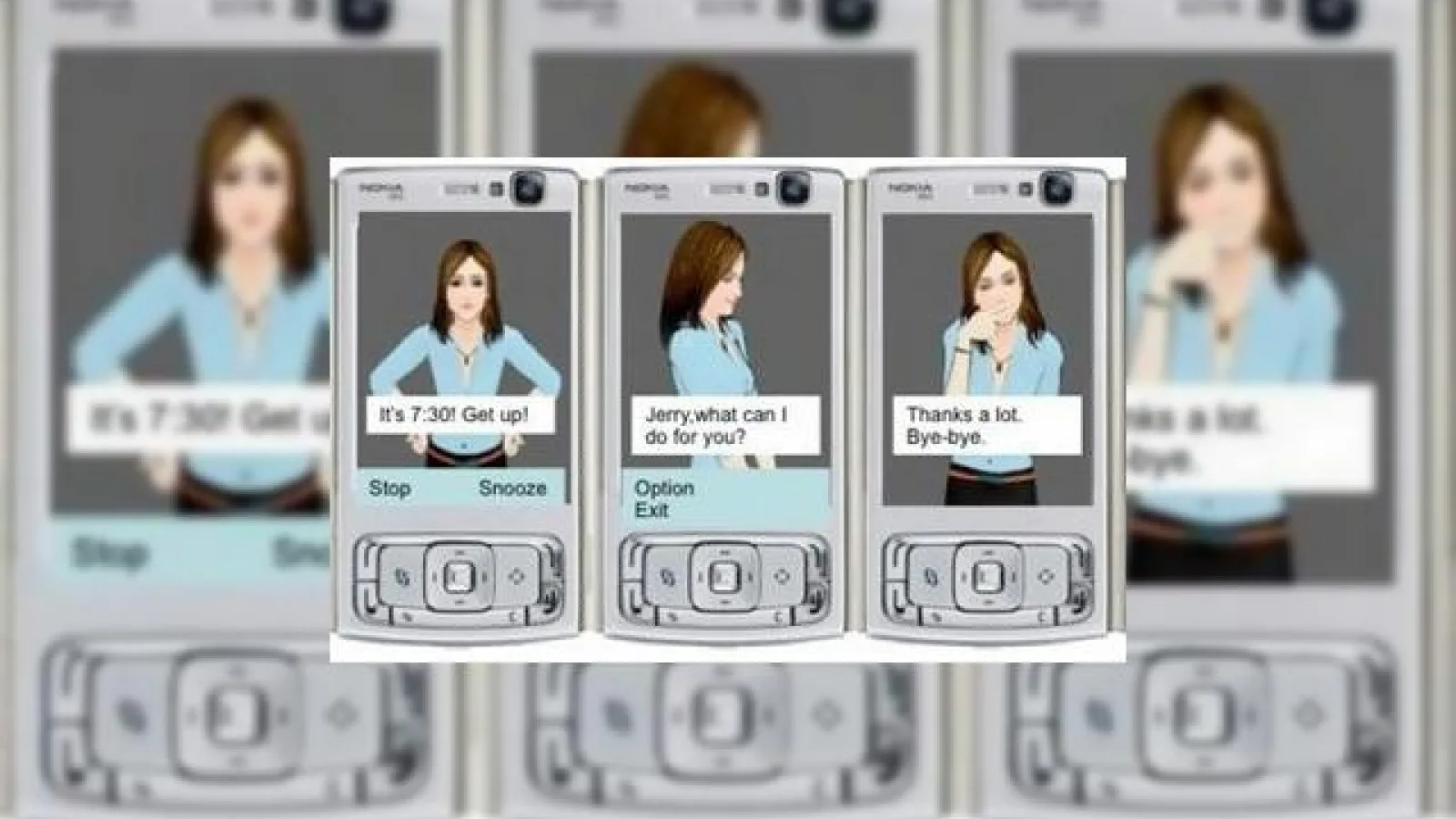 Secretara ta personala, acum pe telefon